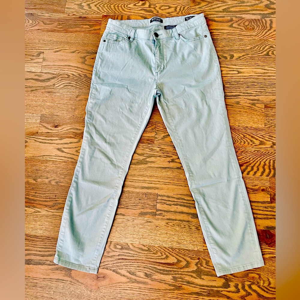 Women’s Pale Green Jeans